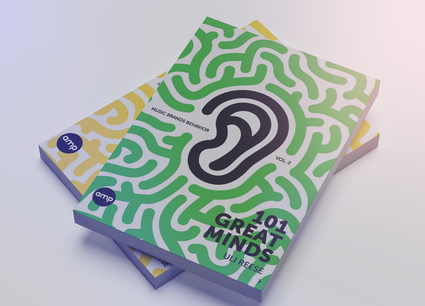 Cover of 101 Great Minds book featuring audio branding thought leadership by industry experts.