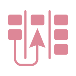 Icon symbolizing streamlined music production workflows and expert audio teams.